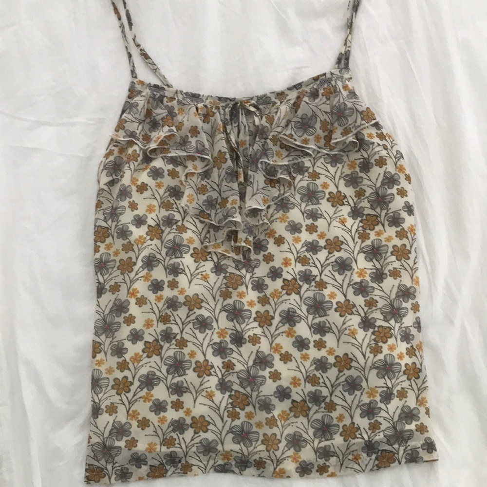 Spaghetti strap tank top